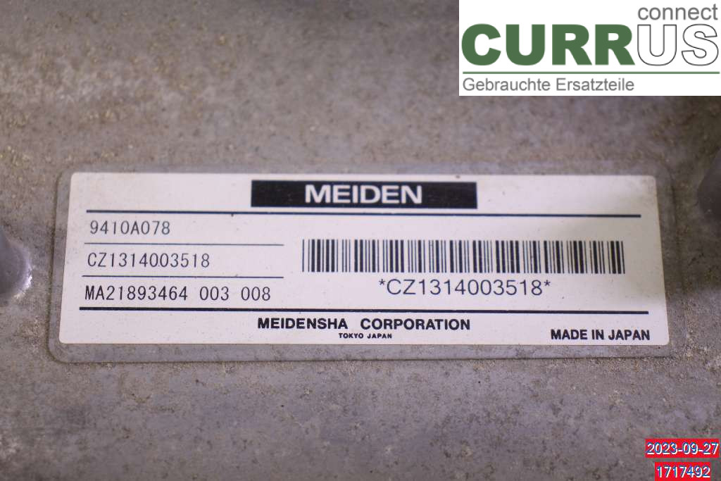 MITSUBISHI OUTLANDER 13- Power distribution controller 9410A076 2.0