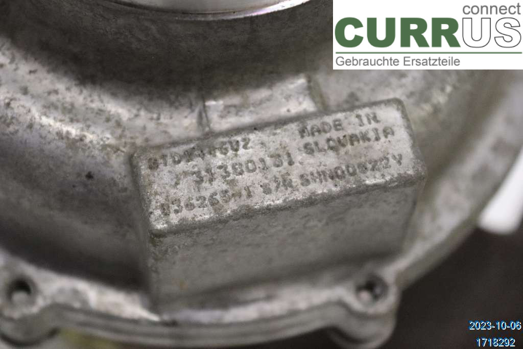 VOLVO V70 14-16 Turbo charger 36010070 D3 2,0 D4204T9