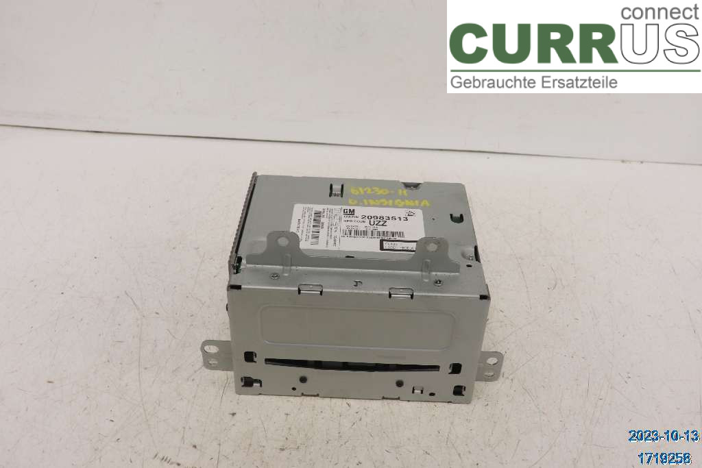 OPEL INSIGNIA  09-16 Radio CD / Multimedia panel P1780741 2,0 CDTI A20DT