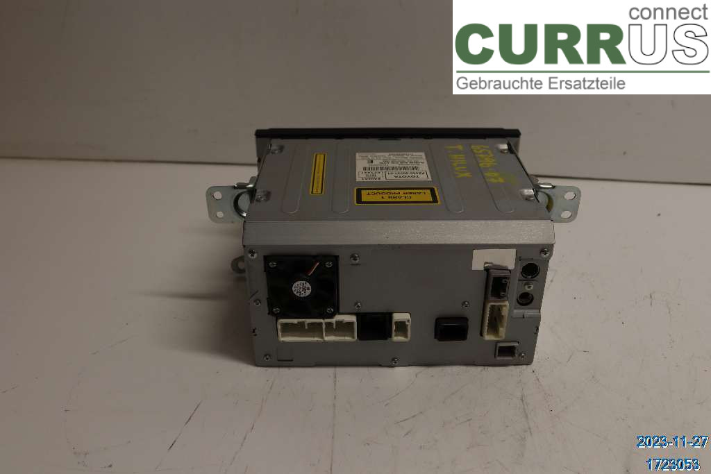 TOYOTA HILUX 05-16 Radio CD / Multimedia panel 861200K020 2,5 D-4D