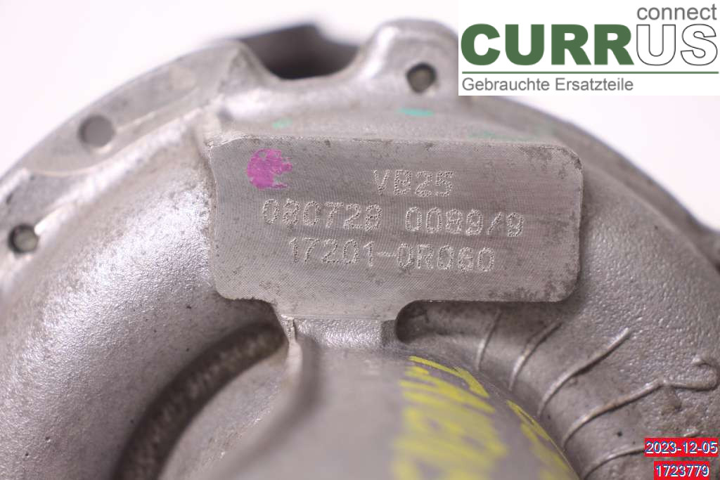 TOYOTA AVENSIS   09-15 Turbo charger 172010R060 2.2