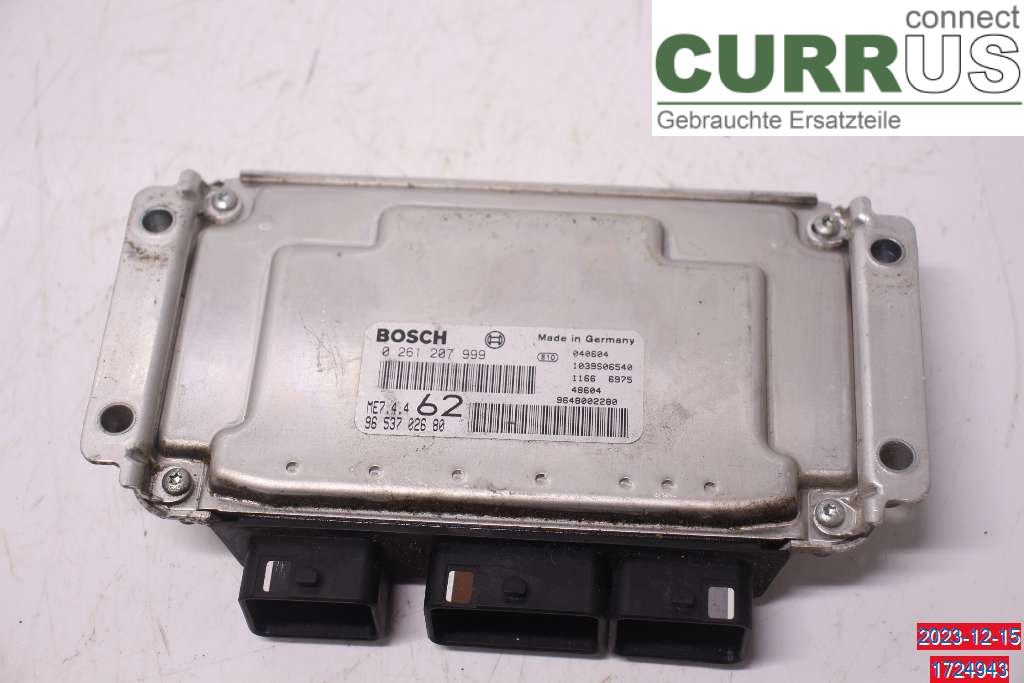 CITROEN C2 Motorsteuergerät (ECU) 9653702680 