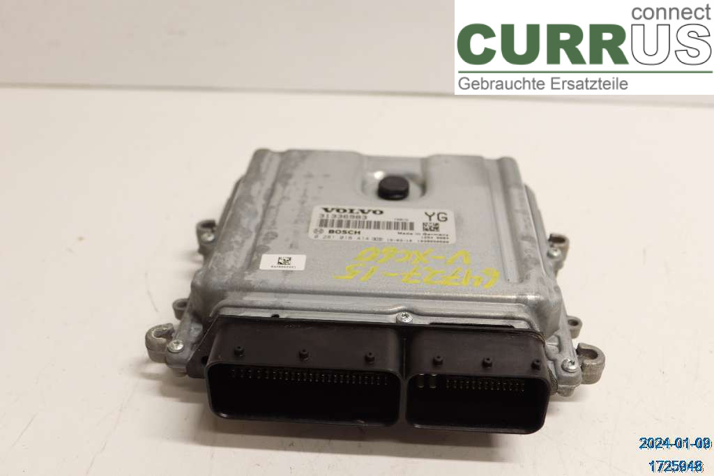 VOLVO XC60  14-17 Engine Control Unit Diesel (ECU) 36001858 2,4D D5
