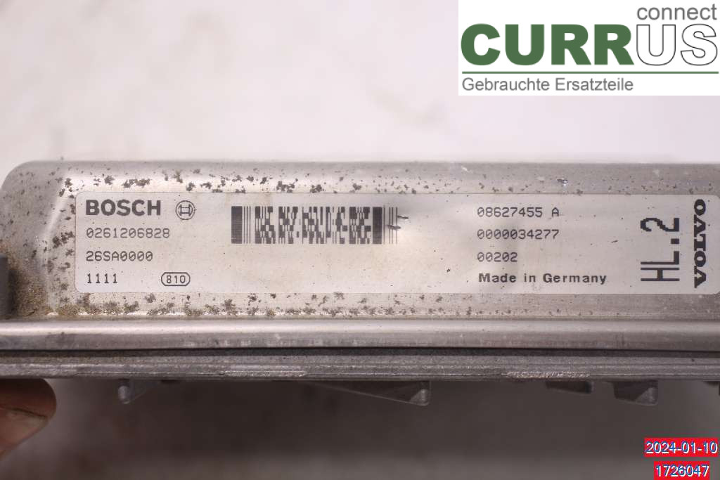 VOLVO XC70   01-04 Engine Control Unit (ECU) 8602253 2.4T
