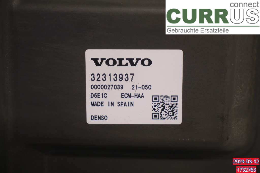 VOLVO V90 CROSS COUNTRY 17- Engine Control Unit Diesel (ECU) 36011707 2.0
