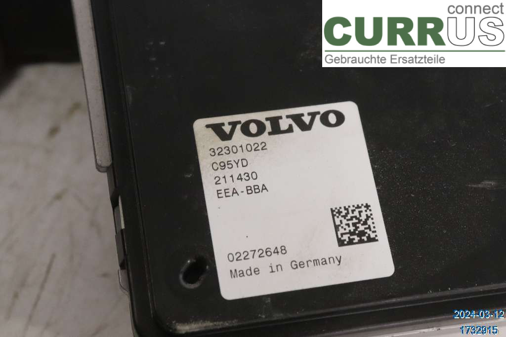 VOLVO XC60  18- Controller til strømfordeling 36011761 B4 2,0 HYBRID