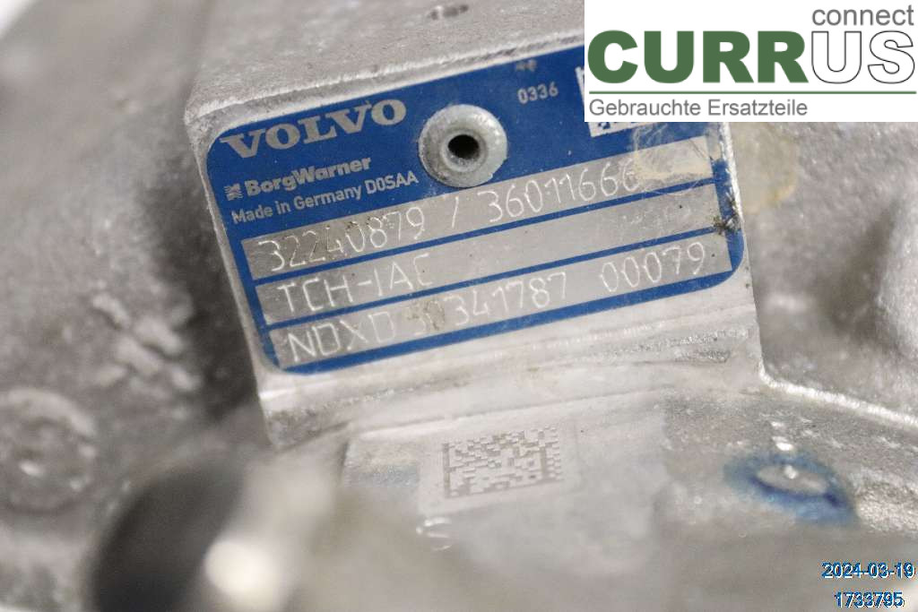 VOLVO XC60  18- Turbolader 36003576 B4 2,0 HYBRID