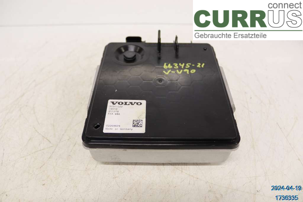 VOLVO V90 CROSS COUNTRY 17- Power distribution controller 36013252 B4 2.0 Hybrid