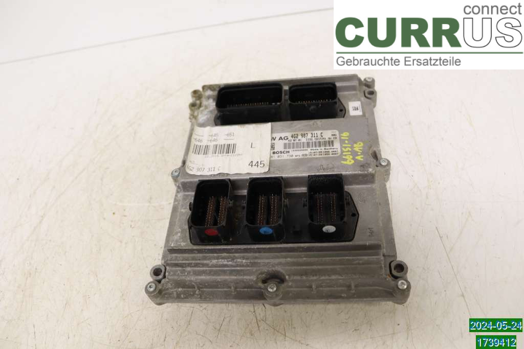 AUDI A6 ALLROAD 4G 12-18 Engine Control Unit (ECU) 4G2907311C 3.0 TDI