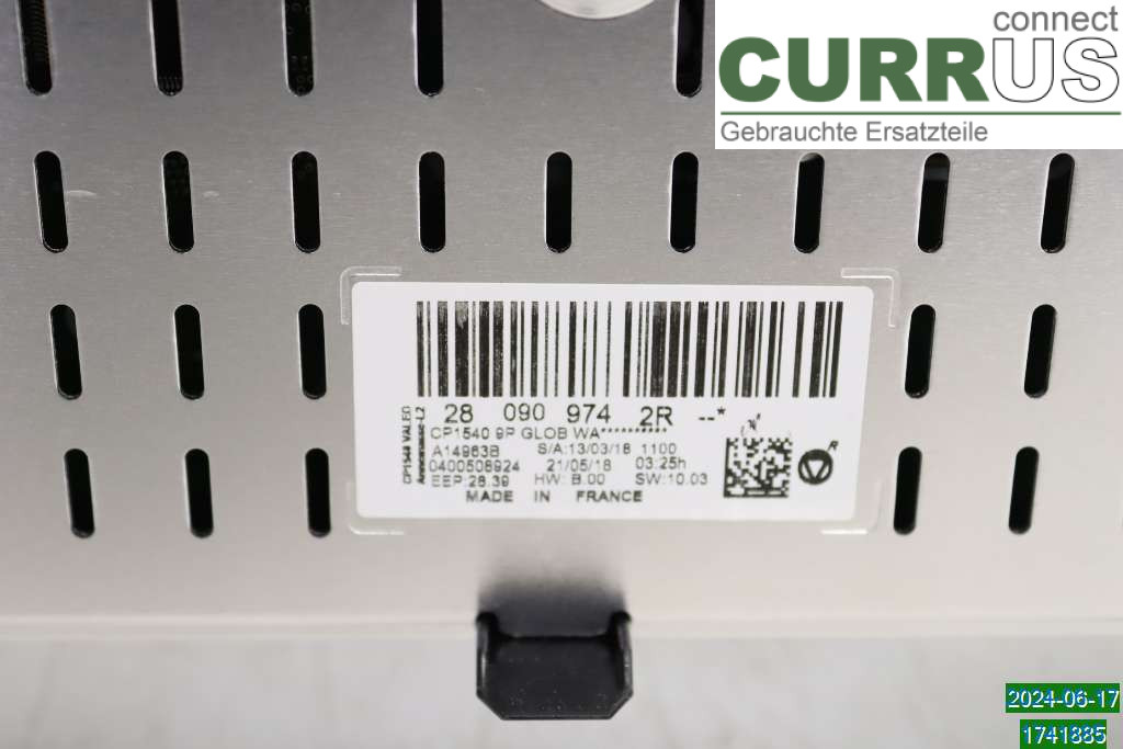 RENAULT MEGANE IV  16-23 car-part-types.display 280909742R 1.6 TCE