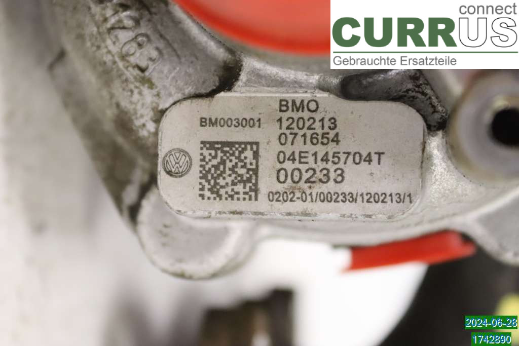 VW GOLF / E-GOLF VII   13-20 Turbolader 04E145722EX 1.2