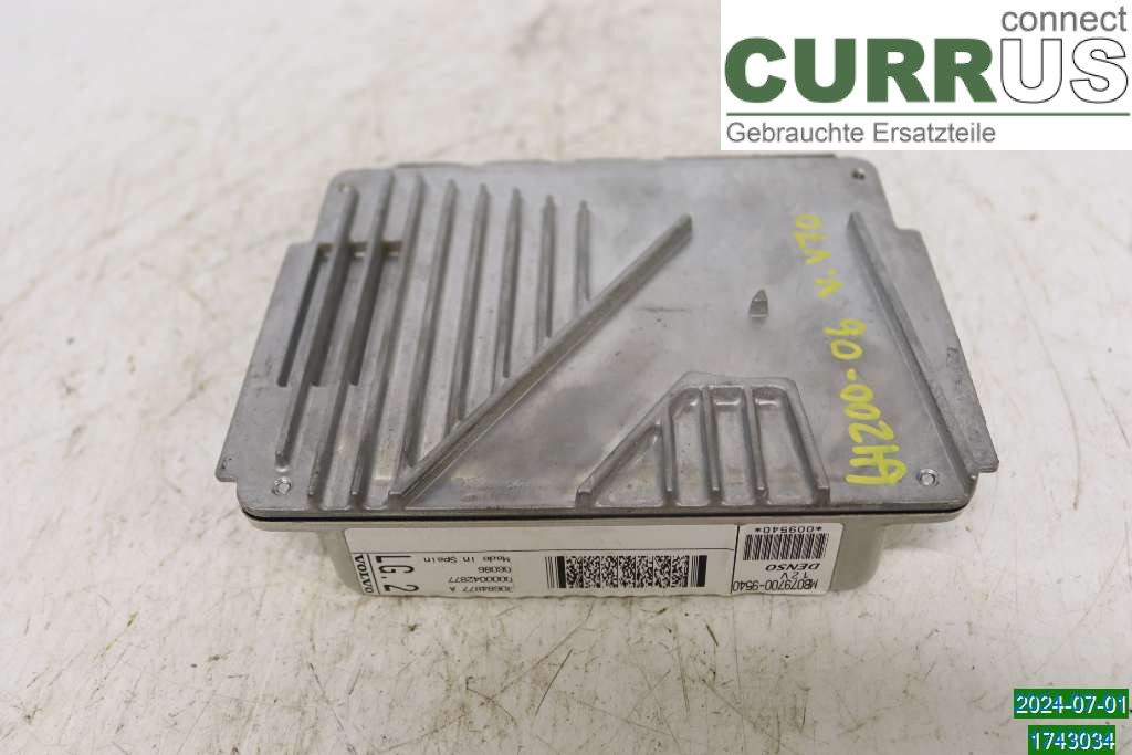 VOLVO V70      05-08 Engine Control Unit (ECU) 8603501 2,4 MK2