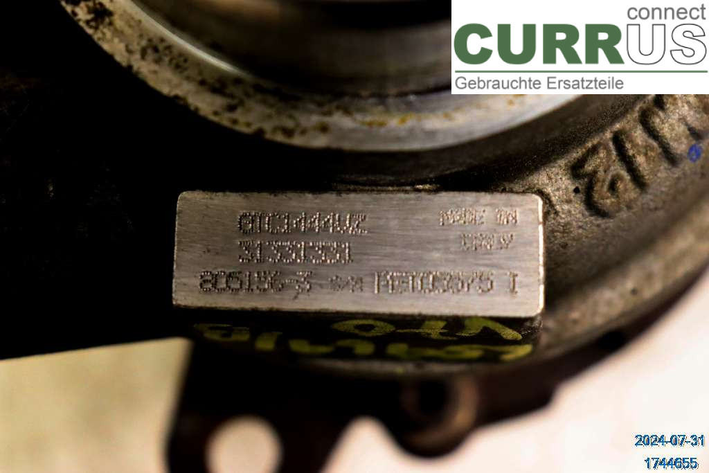 VOLVO V70      08-13 Turbo charger 36012380 2.0