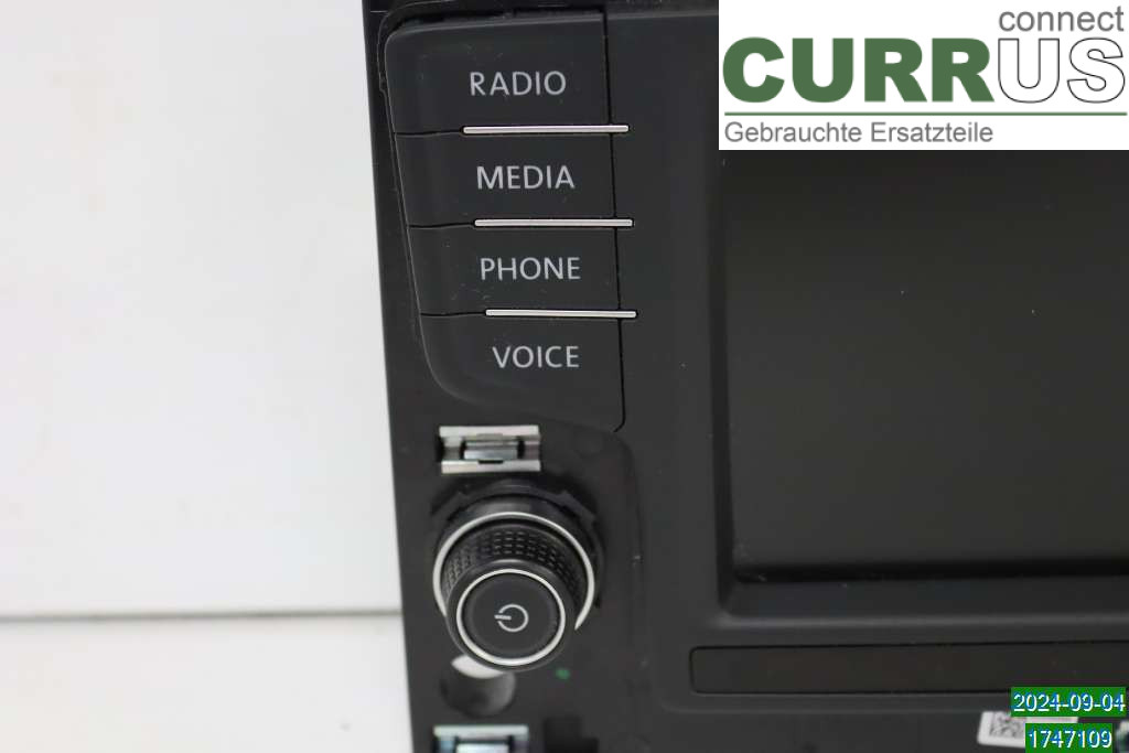 VW GOLF SPORTSVAN 15-20 Radio CD / Multimedia panel 3G0919605B 1.2