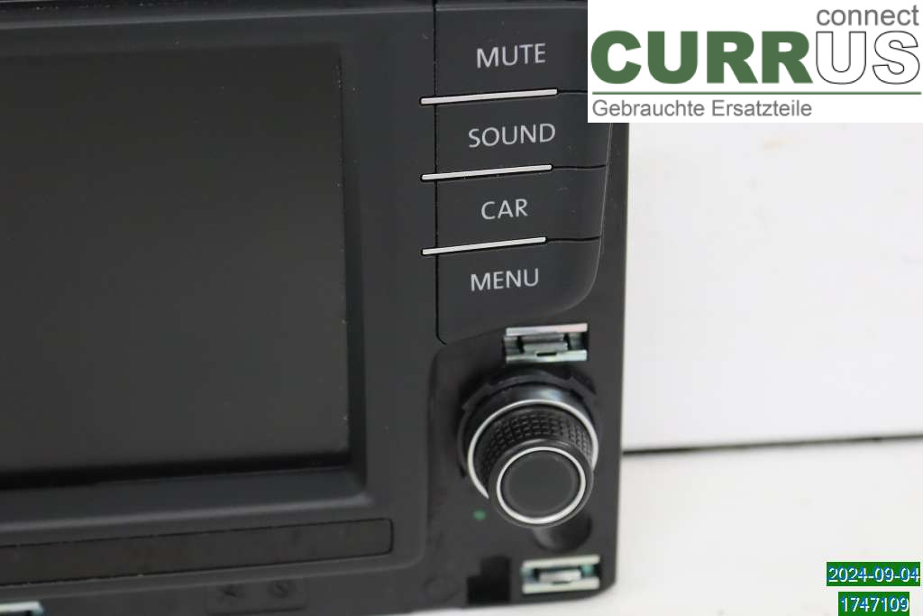 VW GOLF SPORTSVAN 15-20 Radio CD / Multimedia panel 3G0919605B 1.2