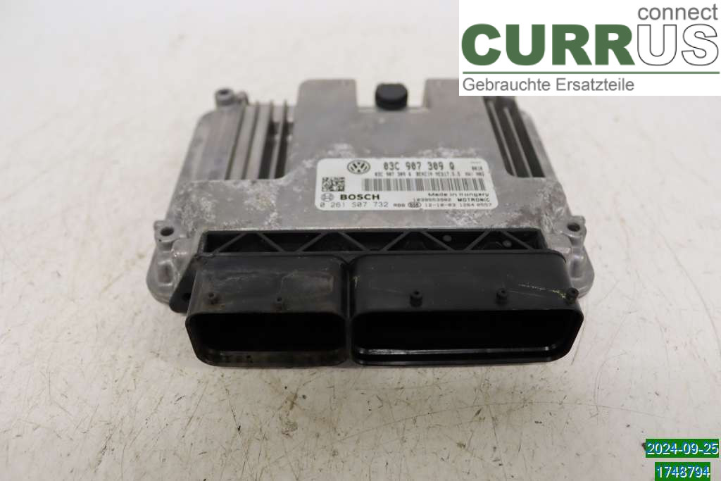 VW TIGUAN 07-16 Motorens styreenhed (ECU) 03C906026AT 1.4 TSI
