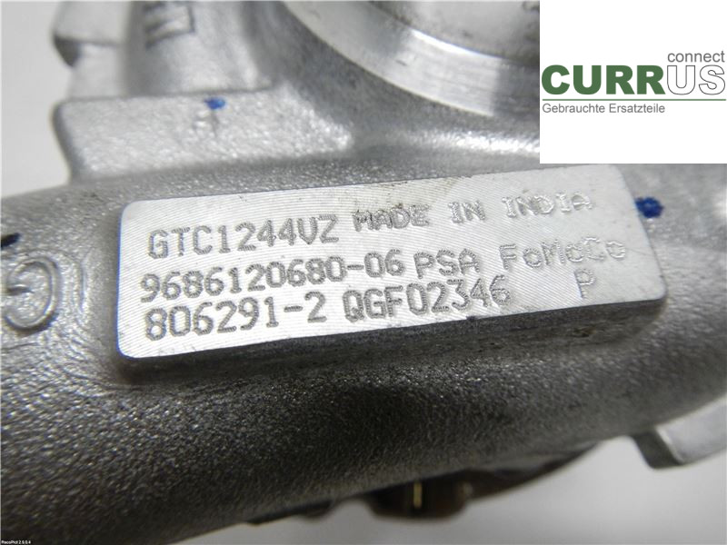 PEUGEOT 308  14-21 Turbolader 0375P7 1.6HDI 9HC