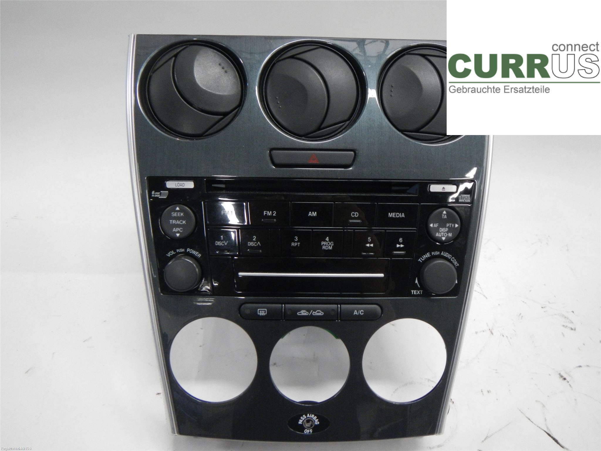 MAZDA 6       02-08 Radio CD / Multimedia panel GP9E-66-ARX 2,3 L3