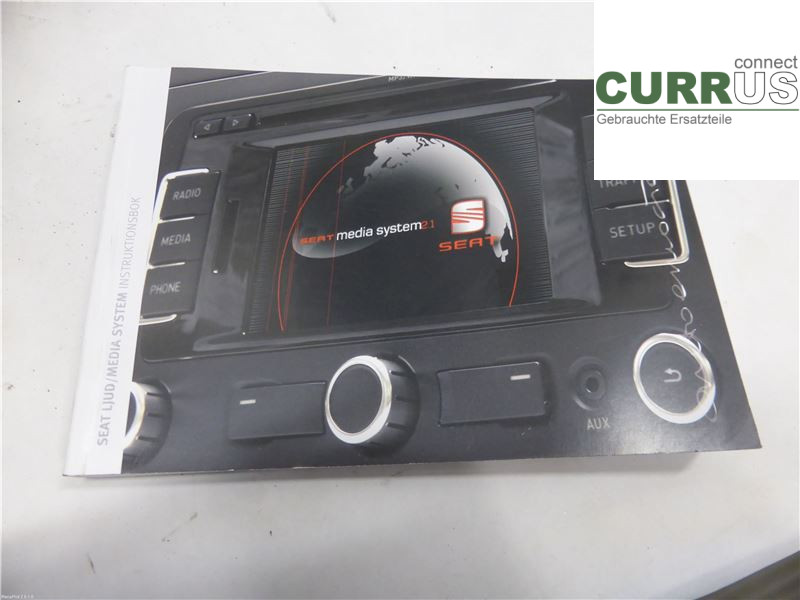 SEAT LEON    06-12 Radio CD /Multimediapanel 5P0035186B CBZB