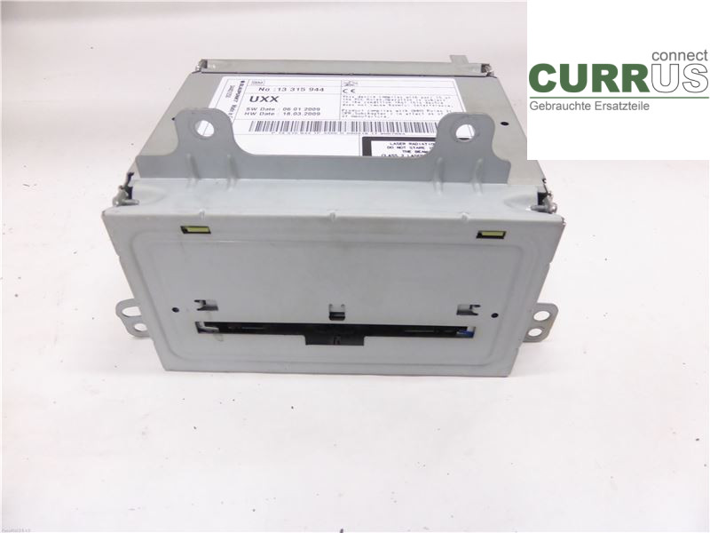 OPEL INSIGNIA  09-16 Radio CD / Multimedia panel 93169528 1.6T A16LET