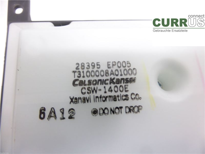 NISSAN PATHFINDER R51  05-12 Radio CD / Multimedia panel 28395EP005 