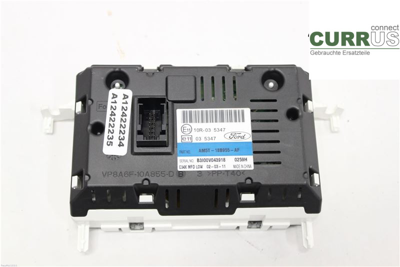 FORD C-MAX II  11-14 Radio CD / multimediepanel 1794520 