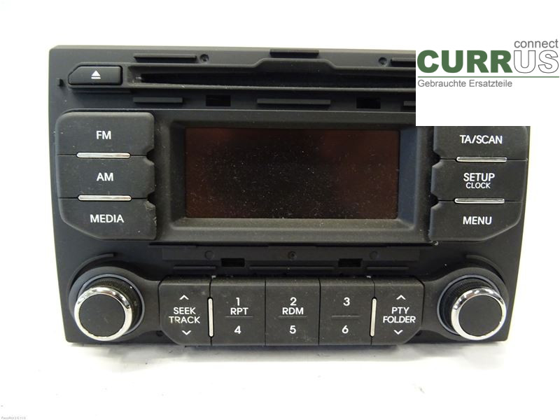 KIA RIO  12-16 Radio CD /Multimediapanel 961701W700CA 1,25 G4LA