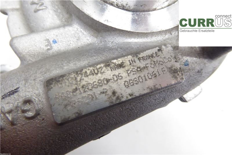 CITROEN C5  08-17 Turbo charger 0378P8 1,6HDI 9HD