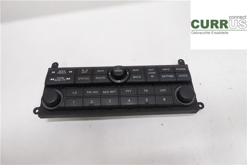 NISSAN NAVARA    05- Radio CD / Multimedia panel 28395EP005 2,5DCI YD25DDTI