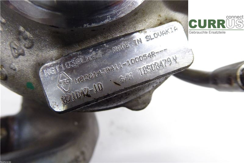 NISSAN QASHQAI  14-17 Turbolader 1441100Q4G 1,2 HRA2DDT