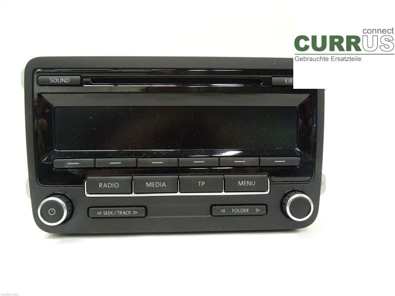 VW GOLF VI     09-13 Radio CD / Multimedia panel 1K0057186AN 1,6TDI CAYC