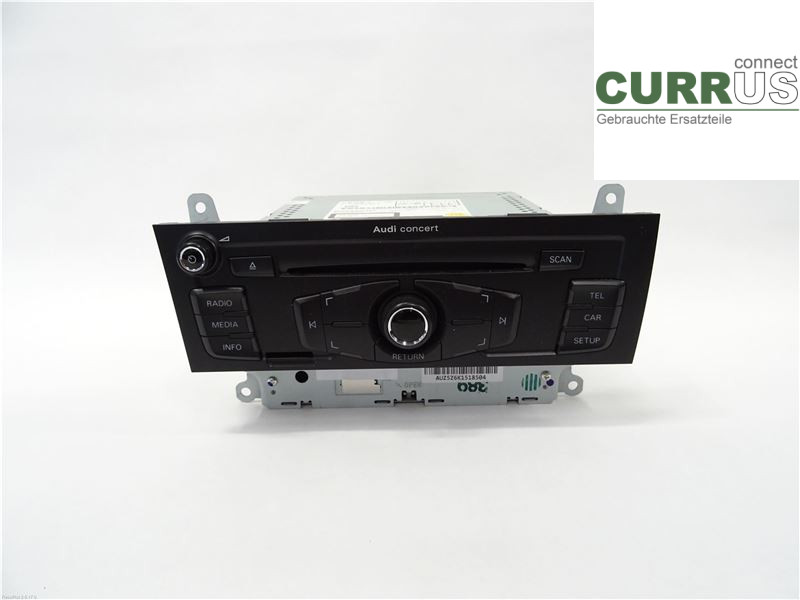 AUDI A4/S4  08-11 Radio CD / Multimedia panel 8T1057186PX 2,0TDI CAGA