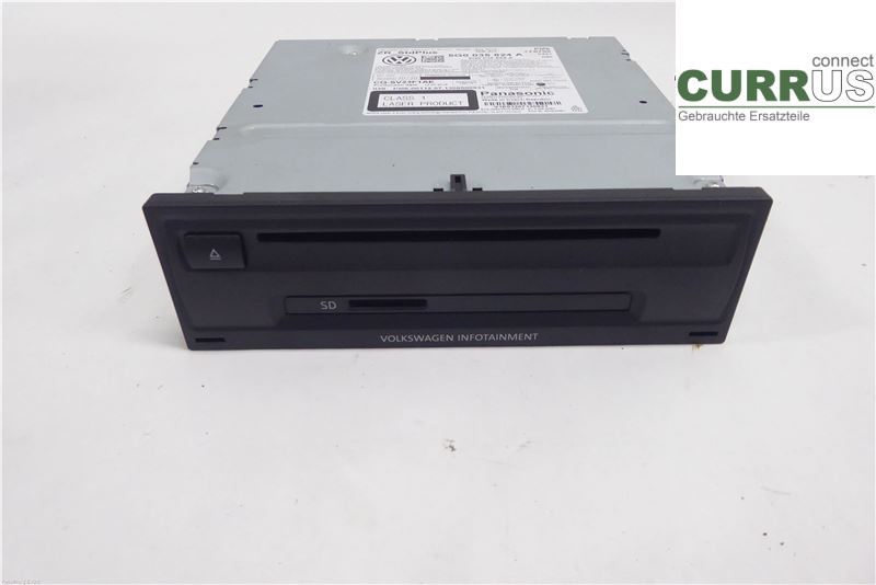 VW GOLF / E-GOLF VII   13-20 Radio-CD-/Multimedia-Panel 5G0035824AX 1,6TDI CLHA