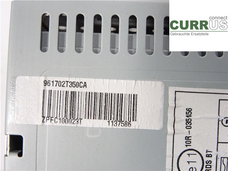 KIA OPTIMA  00-15 Radio CD / multimediepanel 961702T350CA 1.7CRDI D4FD