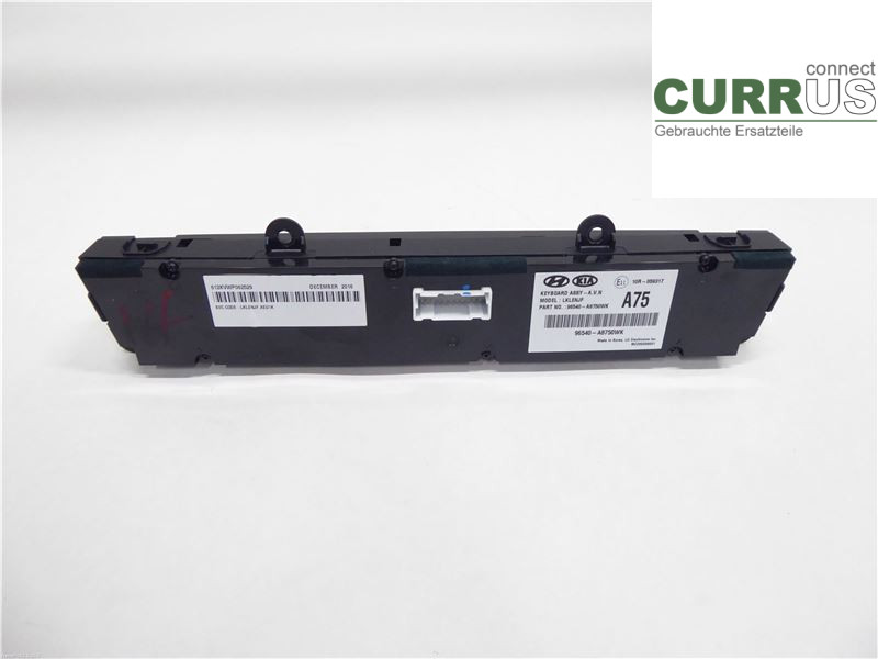 KIA OPTIMA  16-20 Radio CD /Multimediapanel 96540A8750 D4FD