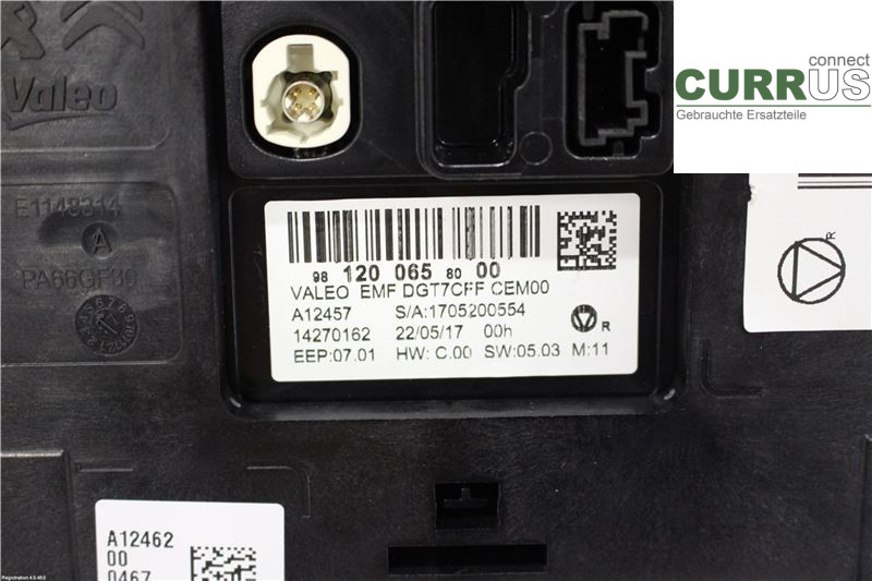 CITROEN C3 AIRCROSS 18-23 car-part-types.display 98261544XU HMZ