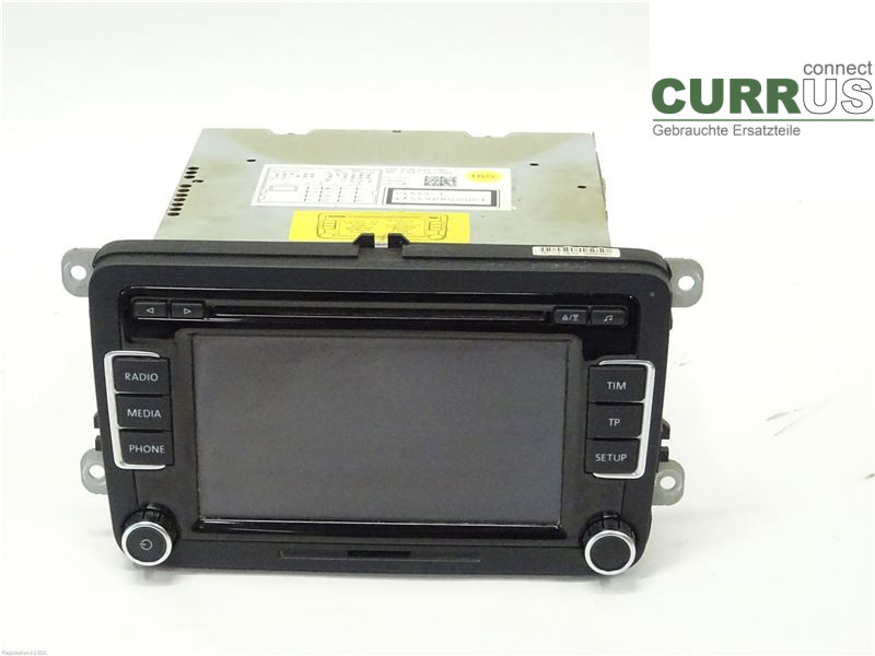 VW PASSAT  11-14 Radio-CD-/Multimedia-Panel 3C0035190 CFFB