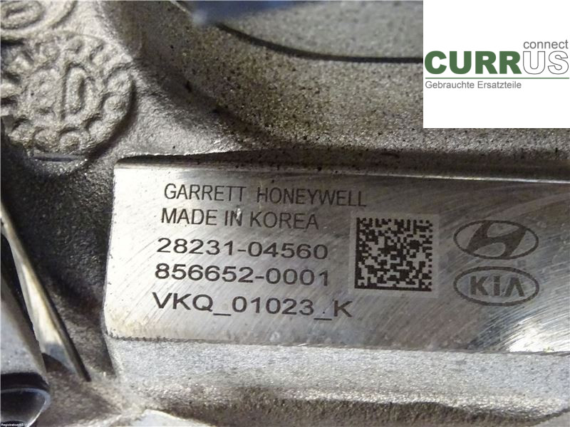 KIA CEED / CEED SW 19- Turbolader 2823104560 G3LC