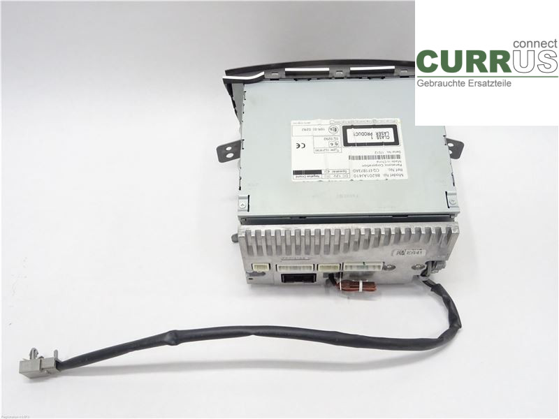 SUBARU OUTBACK    10-14 Radio CD / panneau multimédia 86201AJ410 EE20