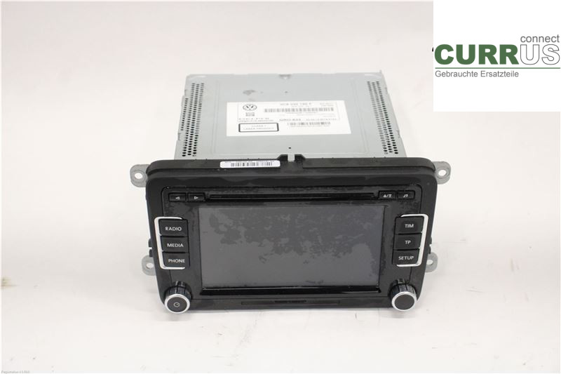 VW PASSAT  11-14 Radio CD / Multimedia panel 3C8057195FX CFFB