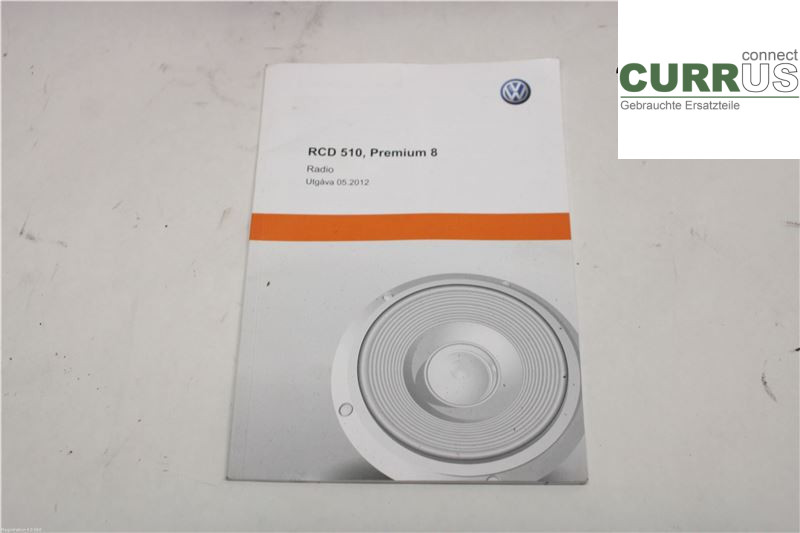 VW PASSAT  11-14 Radio CD / Multimedia panel 3C8057195FX CFFB