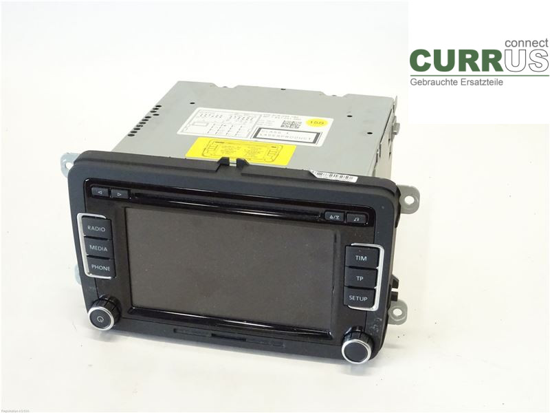 VW GOLF VI     09-13 Radio CD / Multimedia panel 3C8057190X CAYC