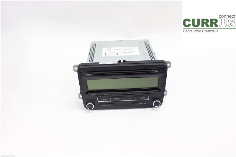 VW CADDY  11-15 Radio CD / panel multimedialny 1K0057187AX CFHF