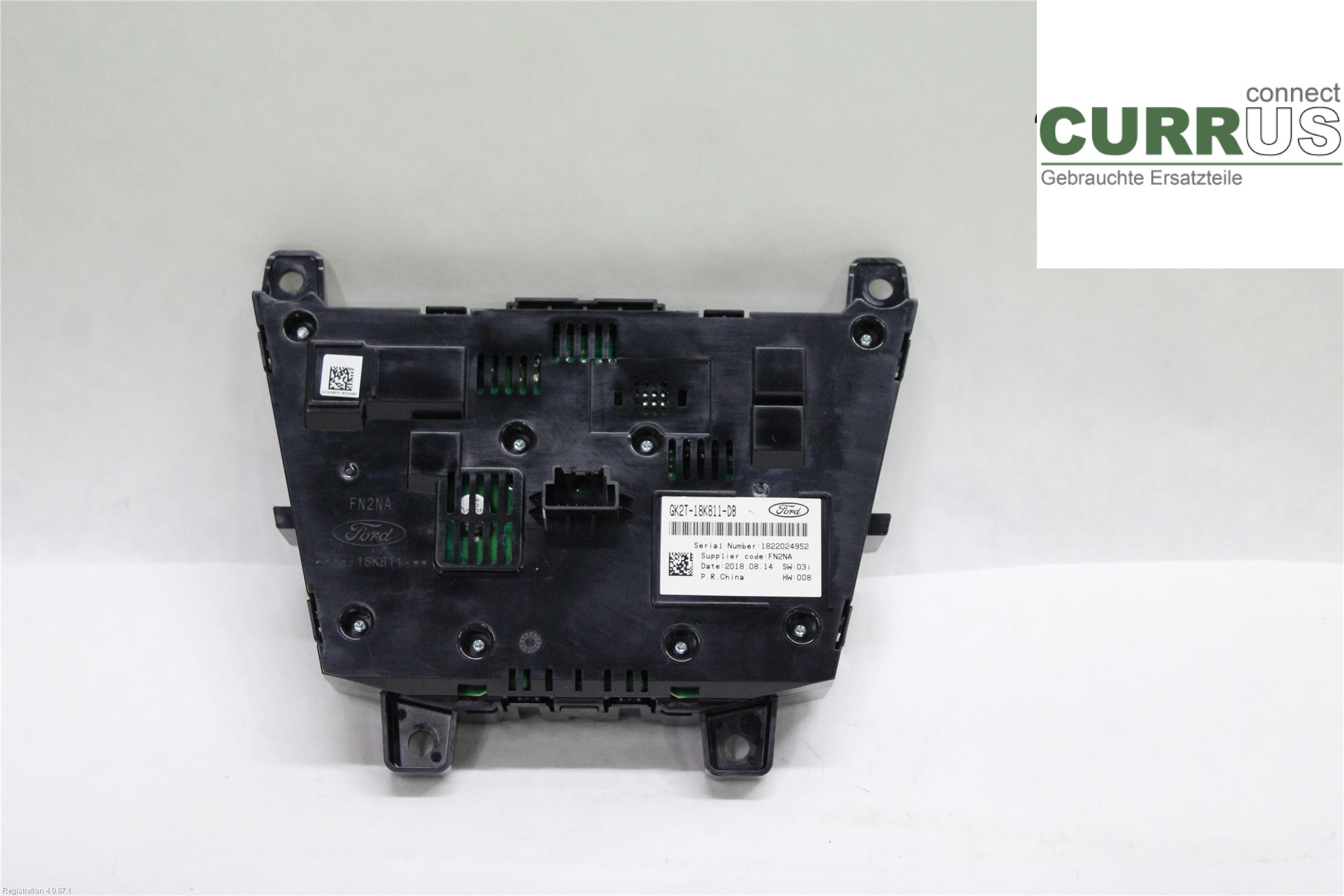 FORD TRANSIT SKÅP/BUSS 14- Radio-CD-/Multimedia-Panel 2010918 YNF6