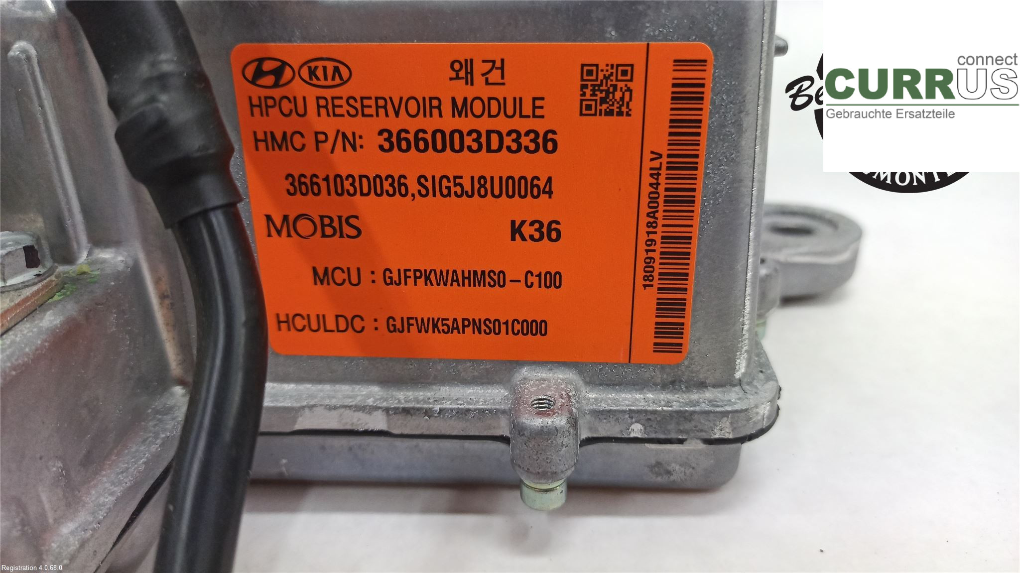 KIA OPTIMA  16-20 Module de distribution électrique 366003D336 G4NG
