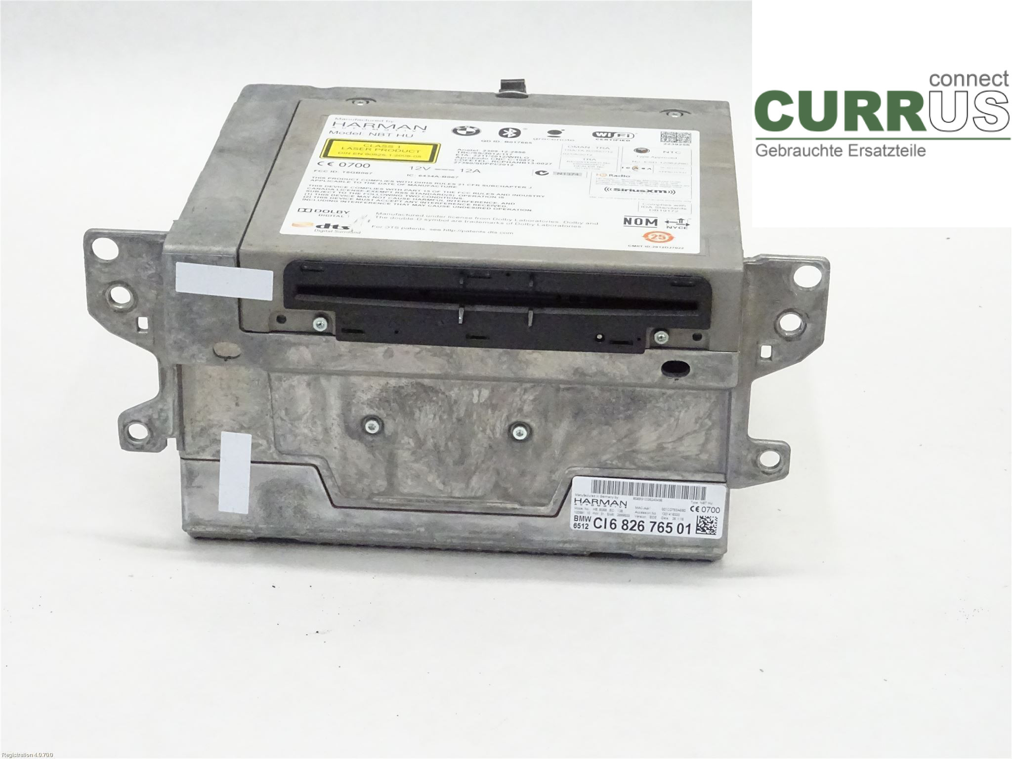 BMW X5 F15  13-18 Radio CD /Multimediapanel 65 12 9 325 975 N57-D30B