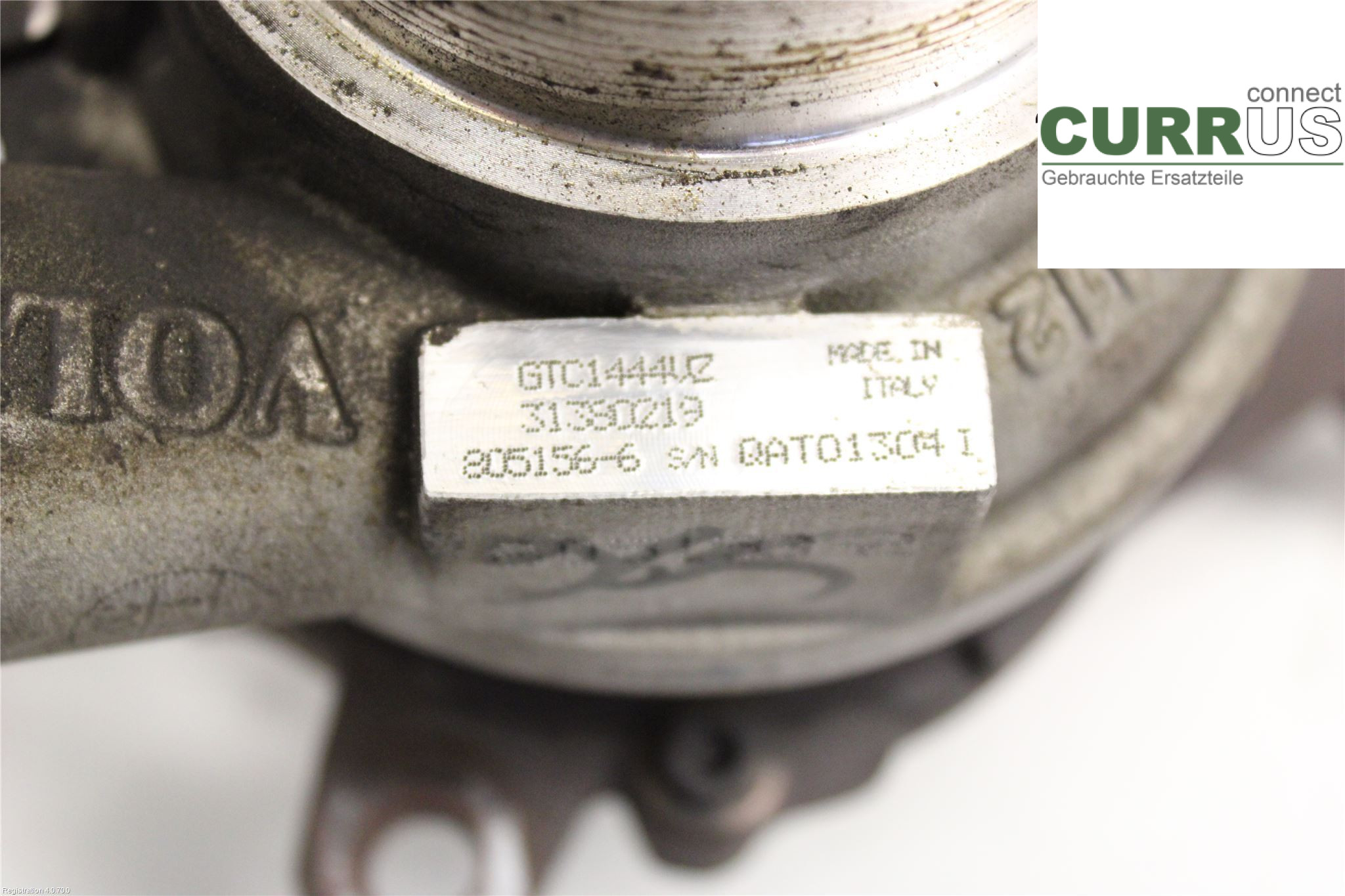 VOLVO V60  11-13 Turbo charger 36012380 D5204T3