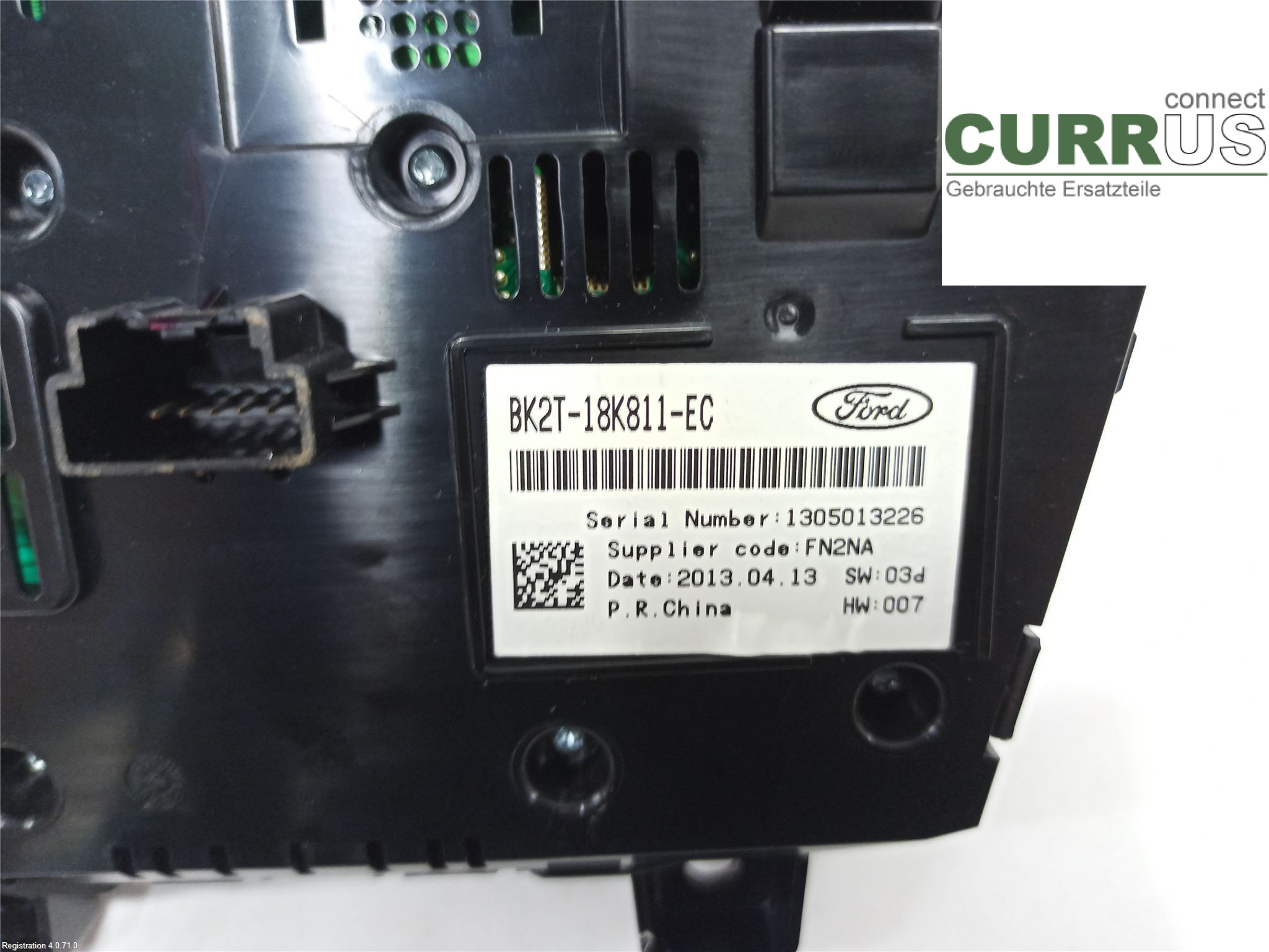 FORD TRAN./TOUR CUSTOM 13-24 Radio CD / Multimedia panel 2190668 DRFF