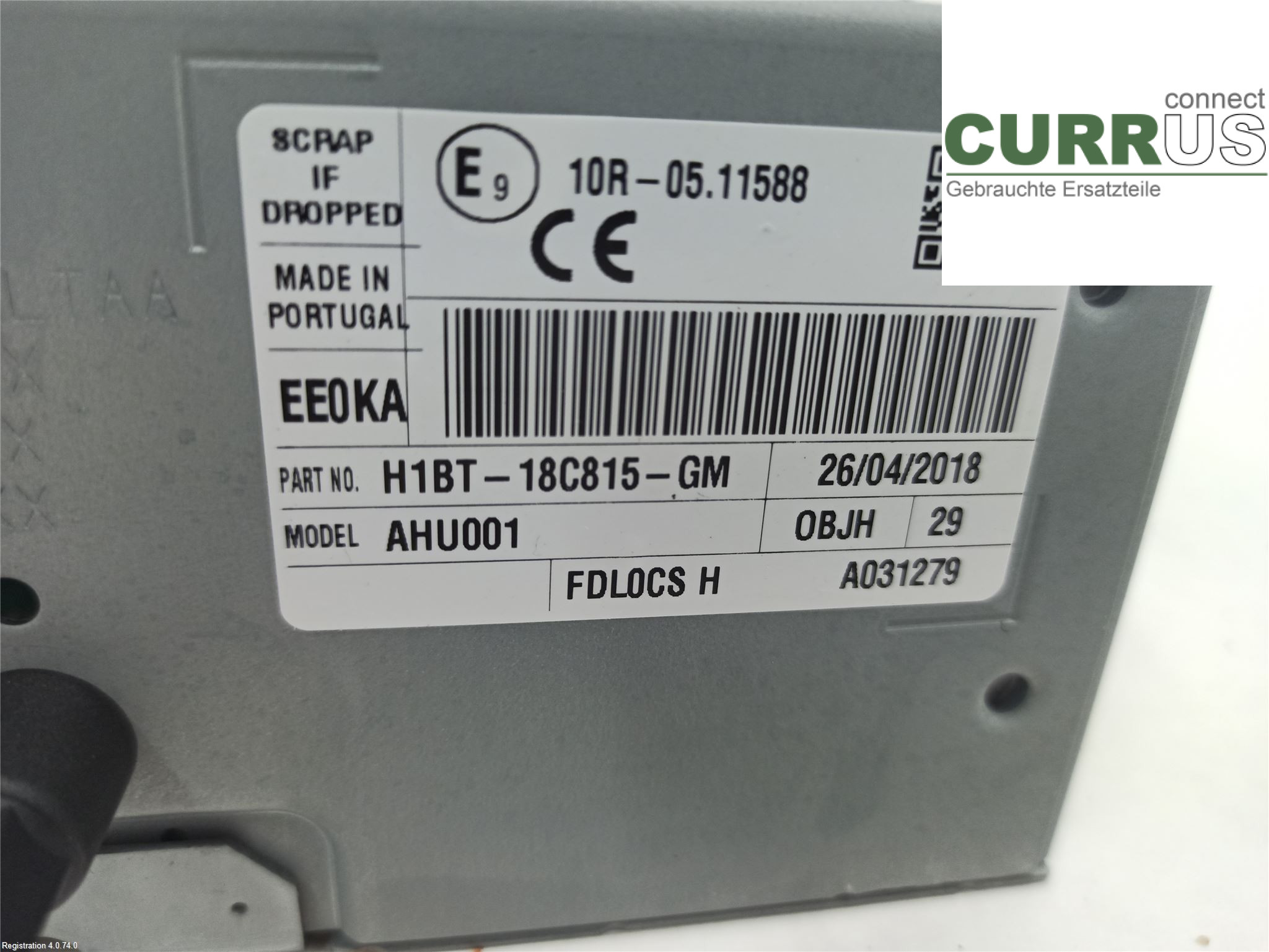FORD FIESTA  18-23 Radio CD / multimediepanel 2424301 SFJP