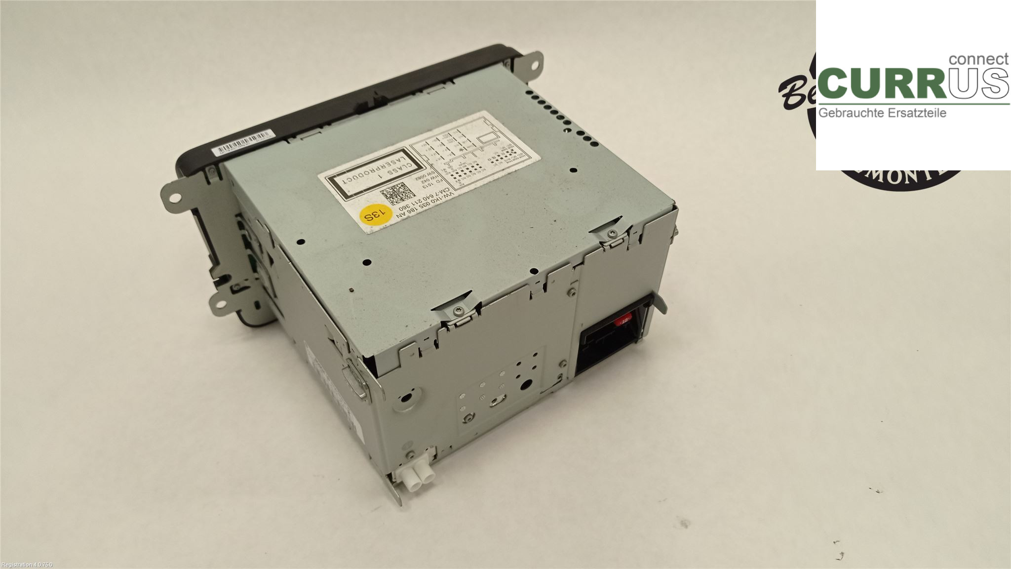 VW CADDY  11-15 Radio CD / multimediepanel 1K0035186AN CAYE